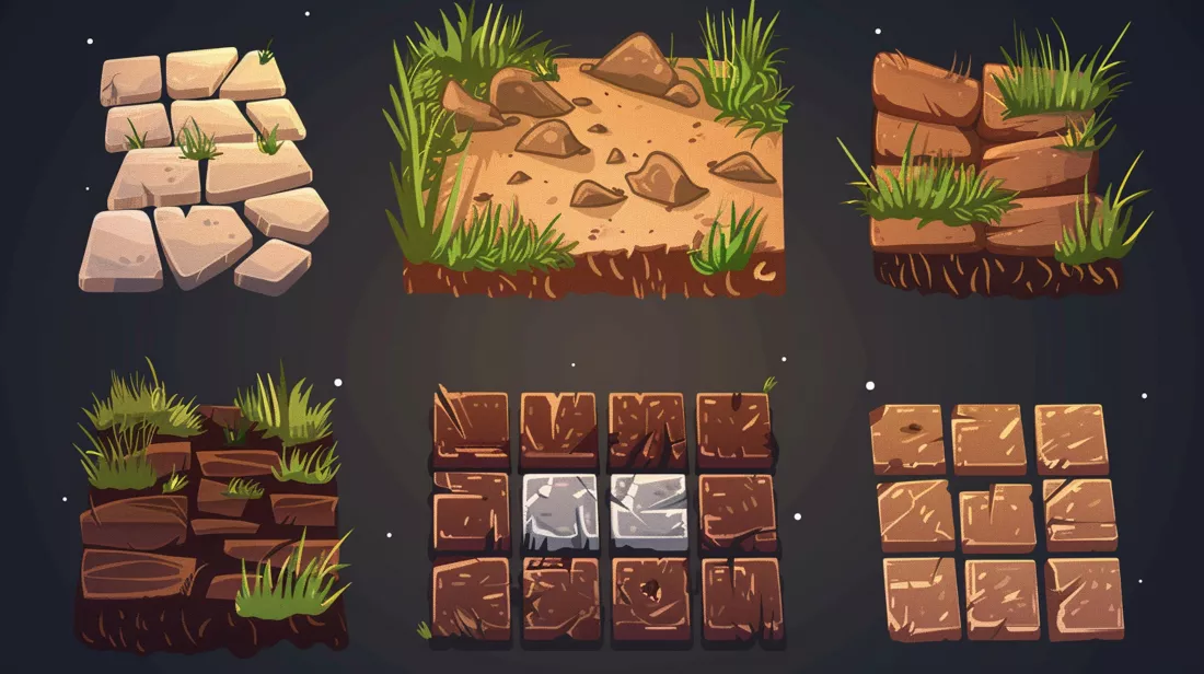 cartoon-illustration-set-different-kinds-bricks